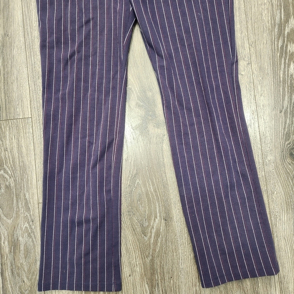 Betabrand W0076 Stripe Straight Leg Dress Yoga Pants 2XL - Picture 4 of 10